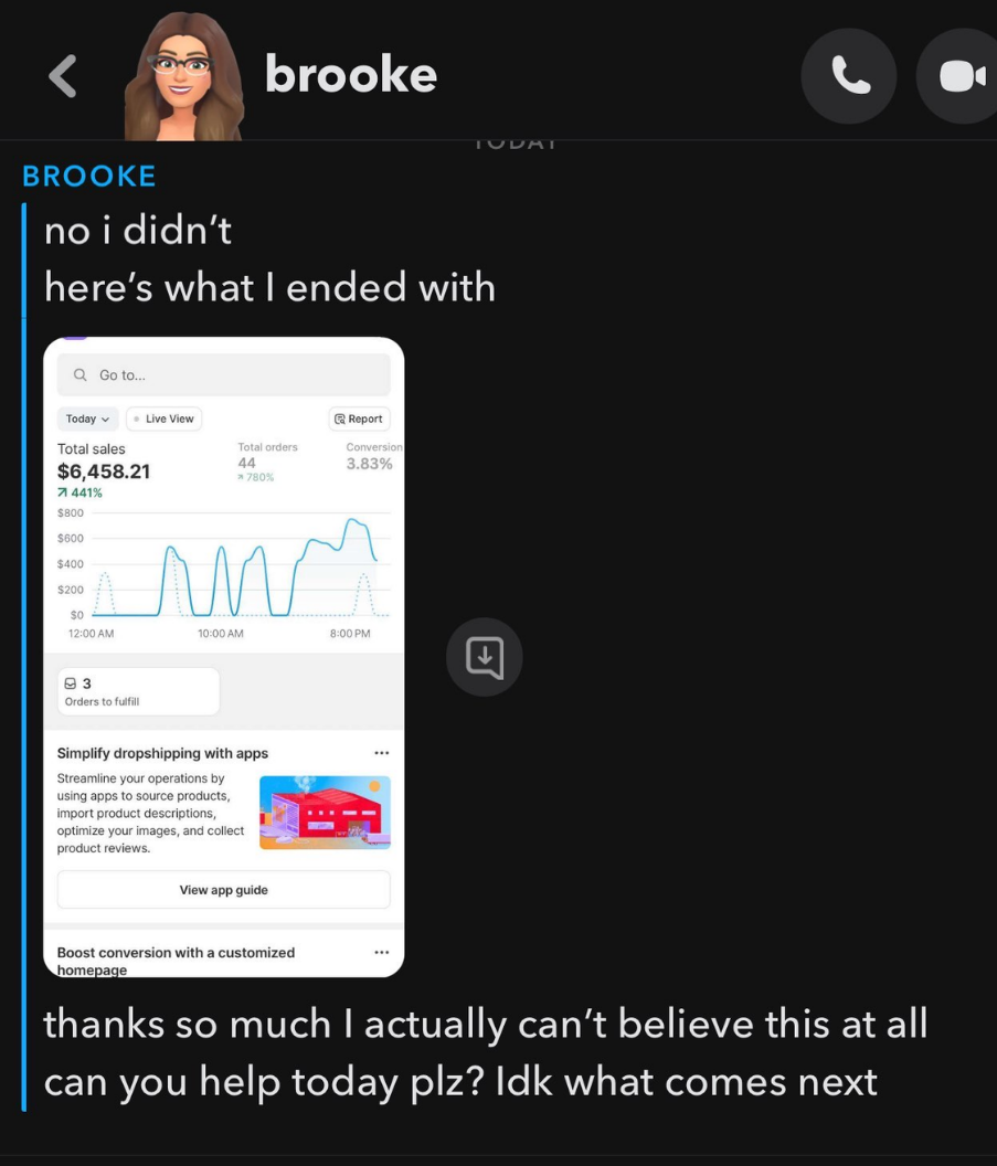 Client result screenshot 7