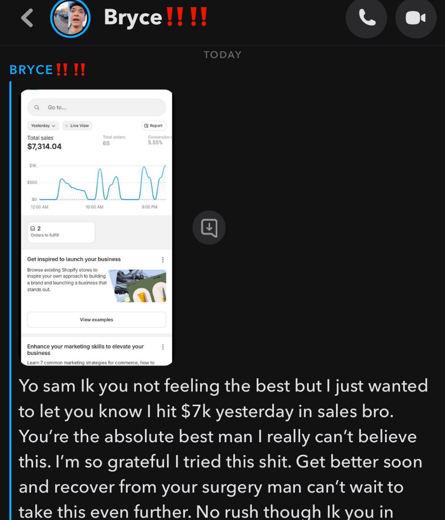 Client result screenshot 8
